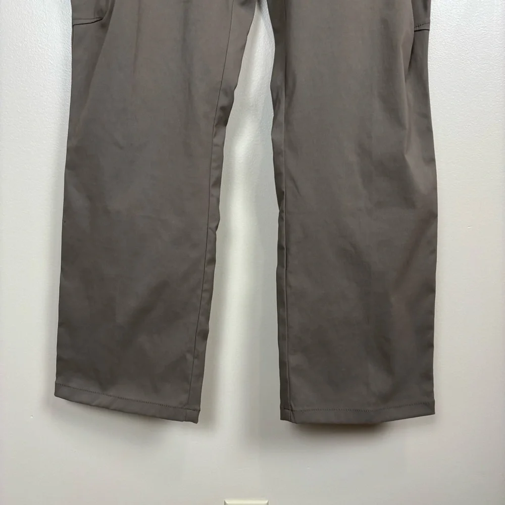 Wrangler Pants Men 40x32 Brown Care 307 Hiking Outdoors Performance Straight Leg
